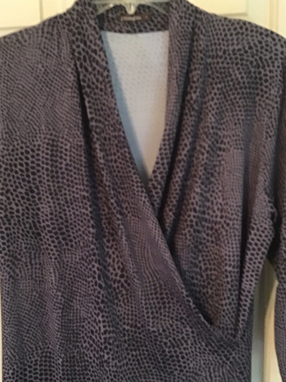 J. McLaughlin V-neck Long Sleeve Wrap Dress - Picture 3 of 6